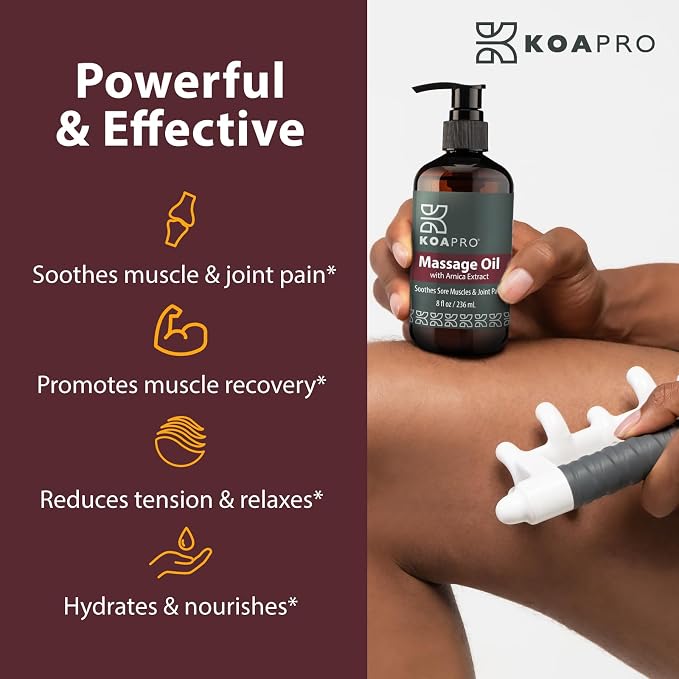 KOAPRO Arnica Sore Muscle Massage Oil - Image 2
