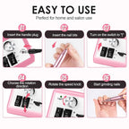 Subay Professional Finger Toe Nail Care Electric Nail Drill Machine Manicure - Image 6