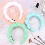Spa Headband, 3 Pack Soft Terry Cloth Hairband - Image 7