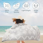 Premium 100% Cotton Turkish Towel – Vintage Light Grey, 35”x 67” – Quick Dry - Image 2