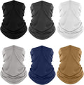 Fuinloth Neck Gaiter, 6 Pack Cooling UV Protection Bandana Face Mask Gator Scarf by fuinloth