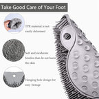Shower Foot and Back Scrubber Mat, Wall Mounted Shower Foot Scrubber - Image 3