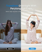 Perytong Sleep Mask with Bluetooth 5.4 Headphones, Wireless Sleep Eye Mask - Image 4