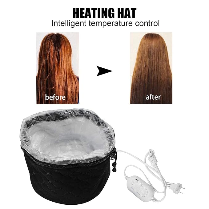 XNX 110V Electric Hair Cap, Hair Care Hat, Home Hair SPA Beauty Cap, Hair - Image 2