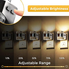 L LOHAS LED Night Light, 2 Pack 3000K Bubble Night Lights Plug into Wall - Image 3