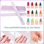 Nail File and Buffer Set, Nail File Kit Professional Nail Files & Buffers - Image 2