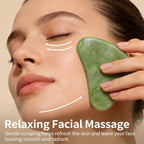 huefull Natural Xiuyan Jade Gua Sha Tool - Image 2