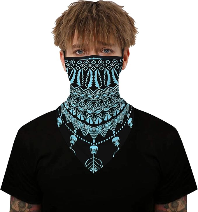 YAYOUREL Neck Gaiter Face Mask Bandanas - Image 7