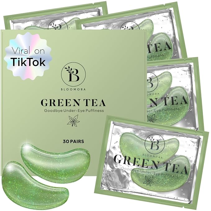 BLOOMORA Green Tea Under Eye Patches by Unknown
