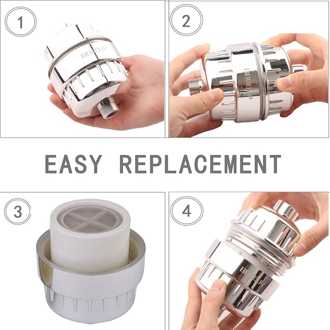 Universal Replacement Shower Filter Cartridge - Image 4