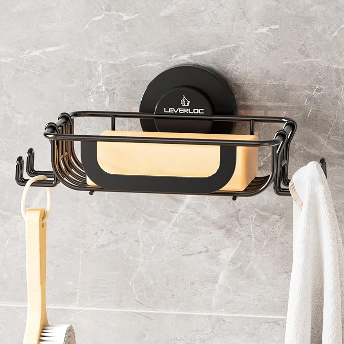 LEVERLOC Soap Holder Shower by LEVERLOC