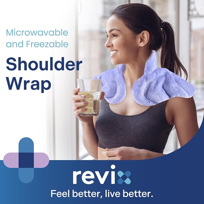 REVIX Heated Neck Wrap Microwave Heating Pad - Image 2