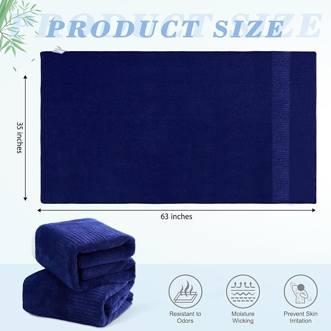SEISSO Bath Towels, Super Soft Towels - Image 7