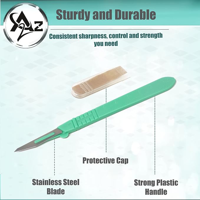 Disposable Sterile Scalpel #11, Podiatry & Professional Corn Callous Knife - Image 3