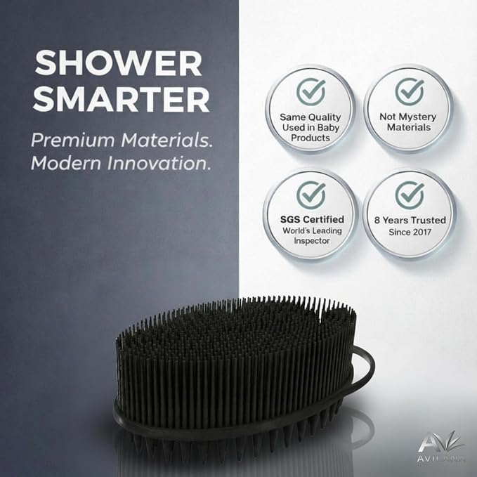 Avilana Premium Scalp Massager Shampoo Brush - Image 3