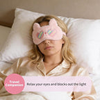 PERFECTSIGHT Sleep Eye Masks, Cute Sleep Eye Cover Lightweight Adjustable - Image 3