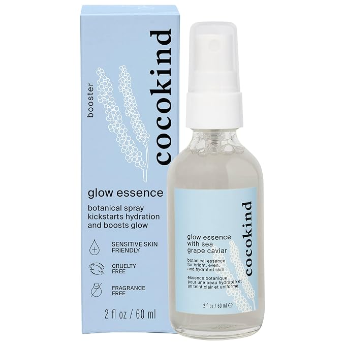 Cocokind Glow Essence with Sea Grape Caviar, Hydrating Primer and Facial Mist by cocokind