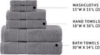 Madison Park Organic 100% Cotton Bathroom Towel Set, Hotel & Spa Quality Highly - Image 2