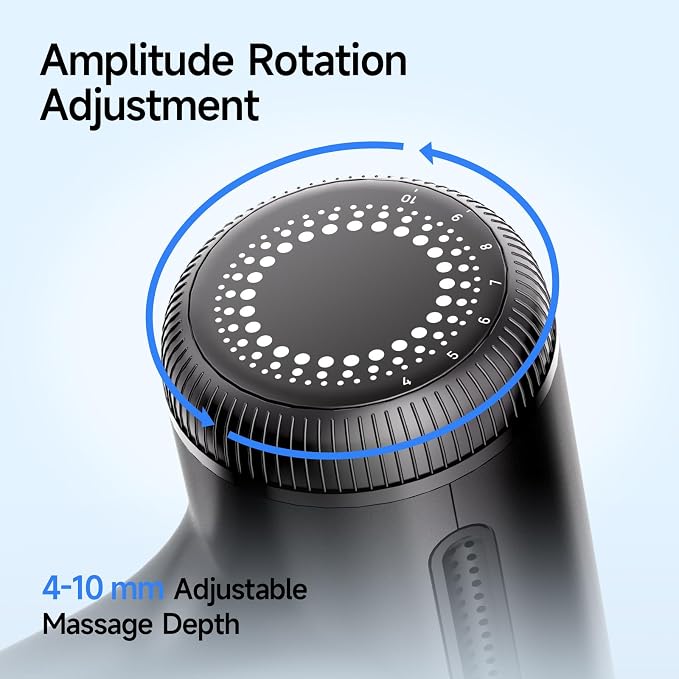HEYCHY Super Mini Massage Gun Deep Tissue, Handheld Percussion Muscle Massager - Image 2