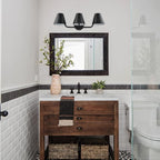 DIRYZON 3 Light Bathroom Vanity Light, Industrial Black Wall Sconces, Rustic - Image 9