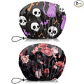 2 PCS Shower Cap Waterproof Double Layer Elastic Adjustable Reusable Hair Bath by BHAHB