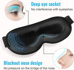 Sleep Mask, Upgraded 3D Deep Contoured Eye Mask - Image 4