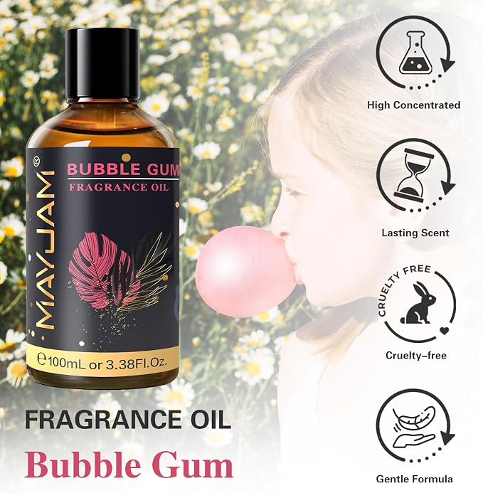 MAYJAM 100ML/3.38FL.OZ Bubble Gum Fragrance Oils - Image 2