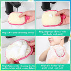 Boao 24 Pcs Loofah Pack Loofah Pads Bulk - Image 4