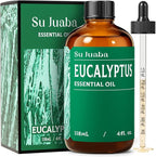 SU JUABA Eucalyptus Essential Oil 4 Fl Oz, 100% Pure Natural by Unknown