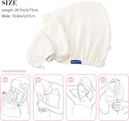 Hair Towel Wrap 2 Pack for Women, Super Absorbent Ant Cloth Fabric Hair Drying - Image 3
