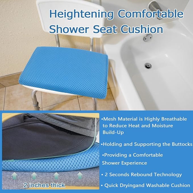REEZEIVI Shower Seat Cushion - Image 2