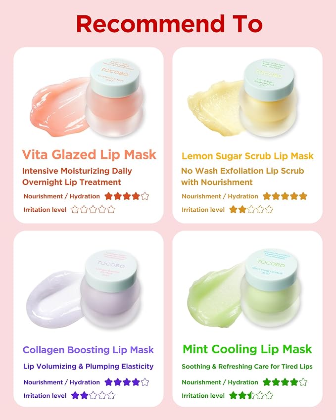 TOCOBO Mint Cooling Lip Mask – Cooling Relief Lip Sleeping Mask - Image 7