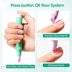 Gellen 6ml Ceramic Cuticle Oil Pusher Pen, Cuticle Remover & Cuticle Oil Pen - Image 5