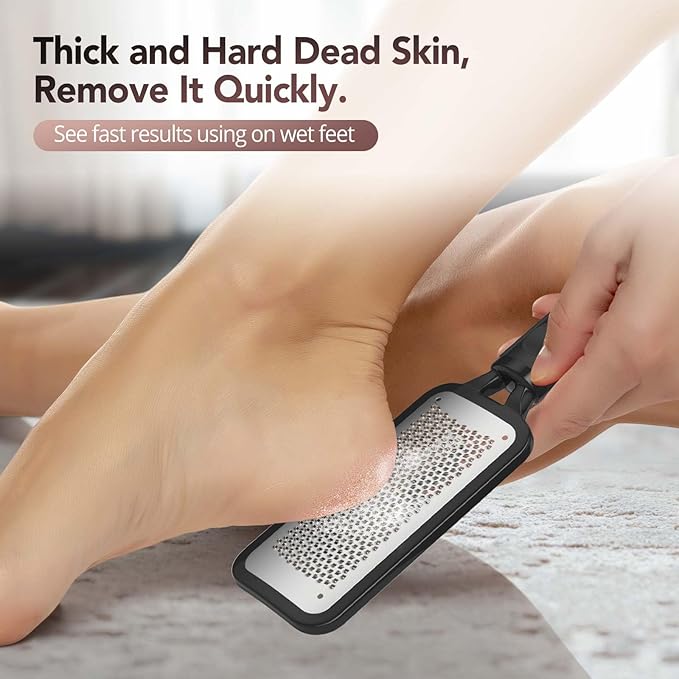 Kolavia 2 Pack Foot File Callus Remover, Durable Foot Scrubber - Image 2