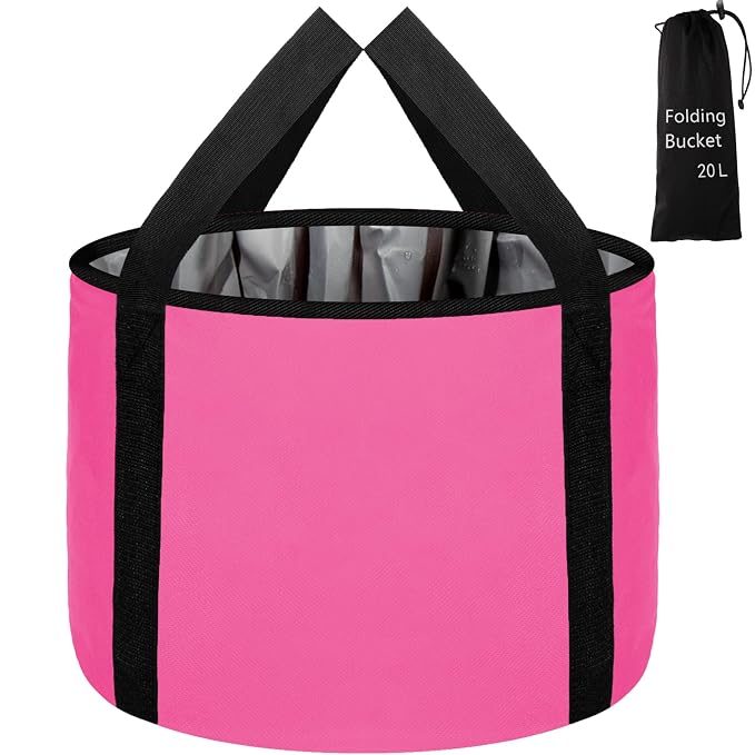 Foot Bath Basin 20L Collapsible Bucket, Portable Foot Soak Tub Feet Soaking by JSVSLTD