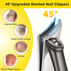 Nail Clippers for Seniors, Heavy Duty Ingrown Toenail Clippers - Image 5