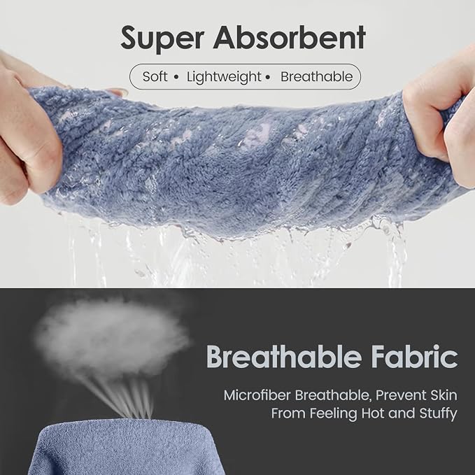 JML Microfiber Bath Towels, Ultra Soft, Super Absorbent, Fast Drying, No Fading - Image 5