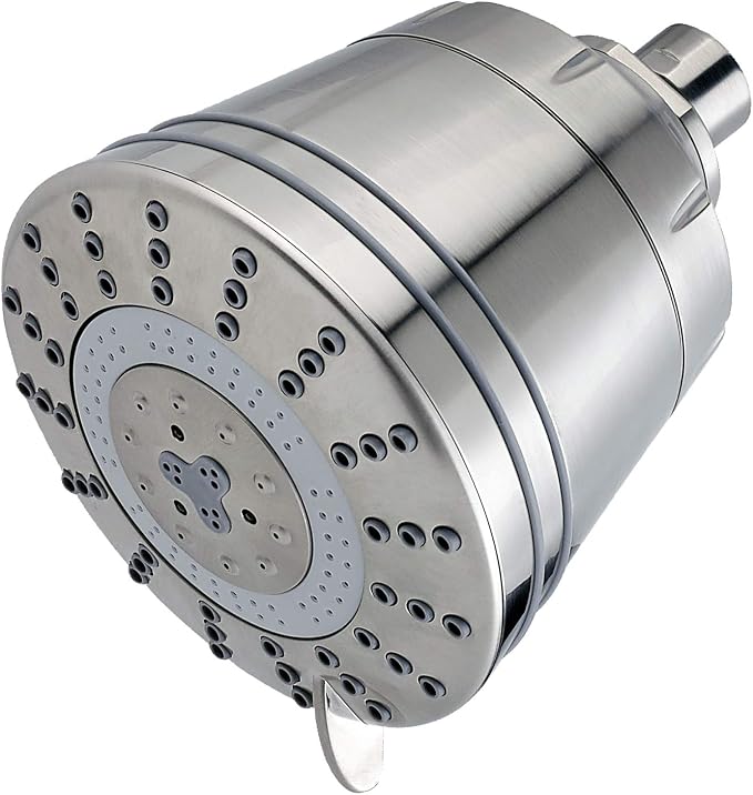 Sprite Showers Pure 7-Setting Filtered 1.75GPM Showerhead in Brushed Nickel by Sprite