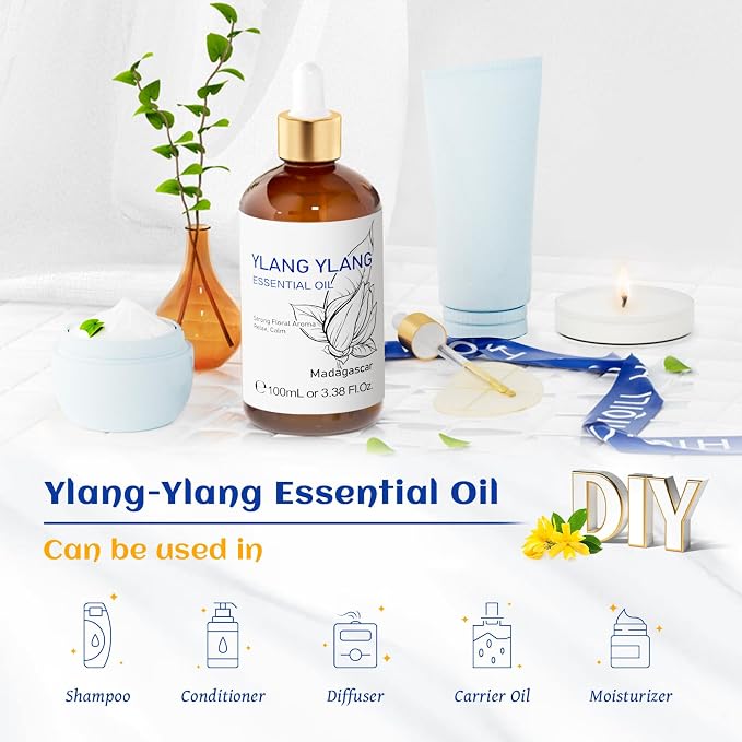 HIQILI Ylang-Ylang Essential Oil, Long-Lasting Scent - Image 5
