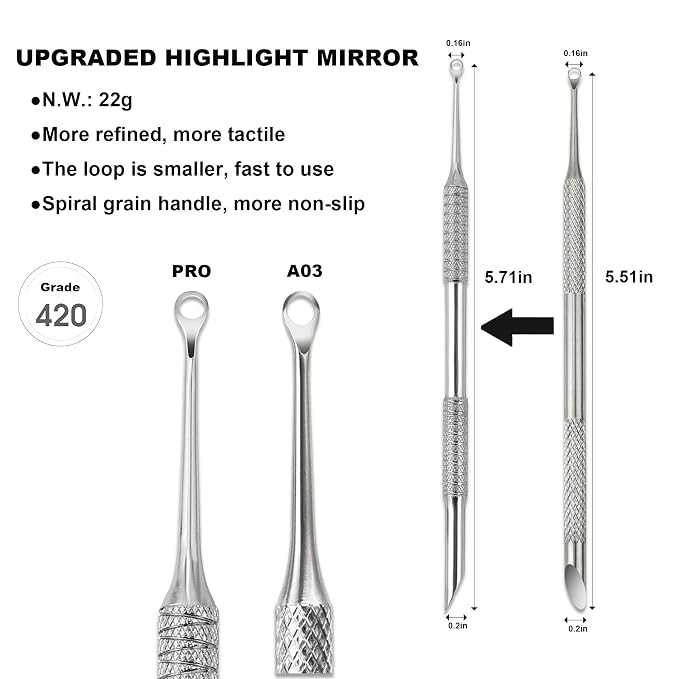 Pre-treatment Cuticle Pusher, Russian Prep Nail Pushers, Dual Ended Cuticle - Image 5