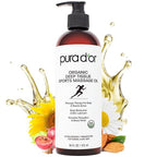 PURA D'OR 16 Oz Organic Deep Tissue Sports Massage by PURADOR