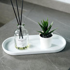 SheeChung Acrylic Vanity Tray Bathroom Storage Tray, 9.65 in x 4.5 in Catchall - Image 3
