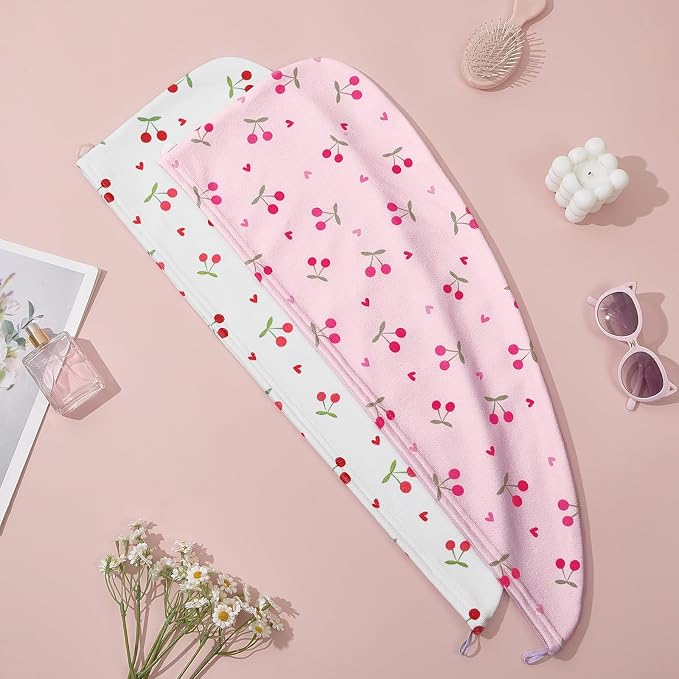 Unicorn Castle Microfiber Hair Towel - Image 6