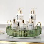 Rotating Makeup Organizer for Vanity, Spinning Cosmetics Storage for Bathroom by UNICOMVSX