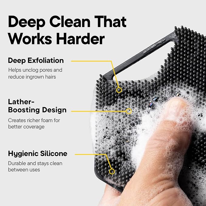 TOOLETRIES Body Scrubber 2.0 – Premium Silicone Shower Scrubber - Image 3
