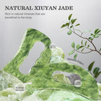 Jade Stone Large gua sha Massage Tool, Gua Sha Body Tool - Image 5
