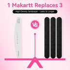 Makartt Nail Files: 180/240 Grit Emery Boards - Image 3