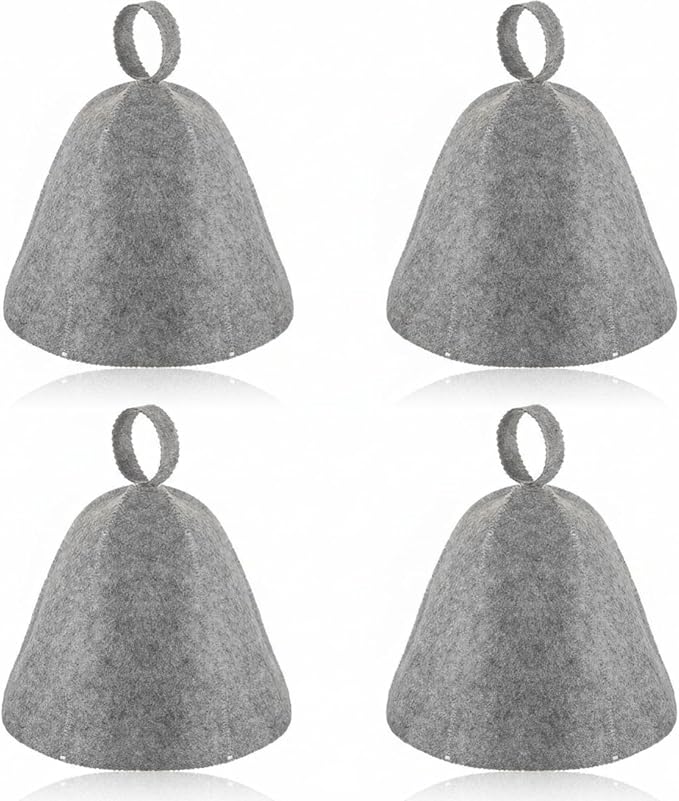 JaGely Sauna Hat for Men Women Sauna Hat Vaporarium Cap Russian Banya Cap for by JaGely
