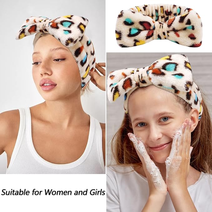 Velscrun 6 Pack Spa Headband, Makeup Headband, Face Wash Headbands, Skincare - Image 5