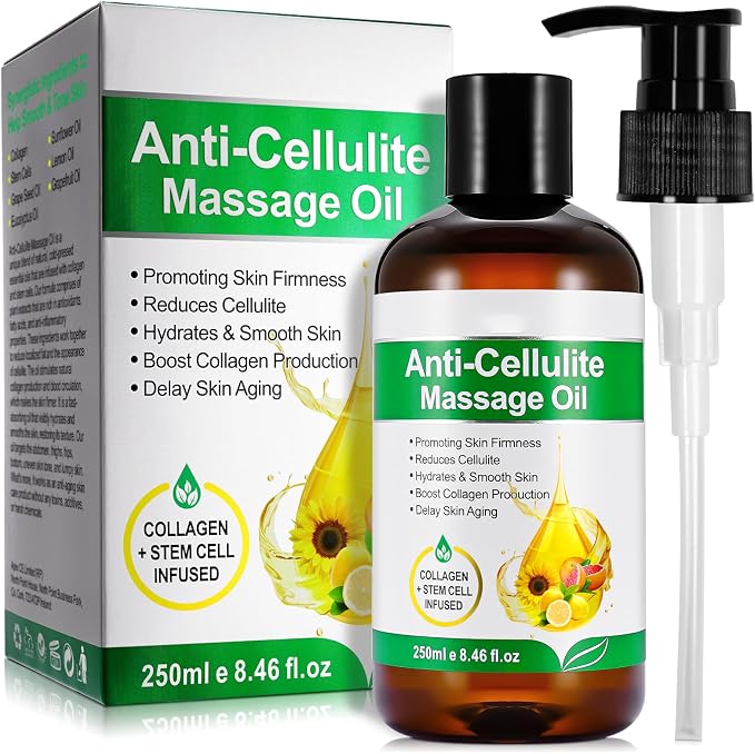 Body Oil Naturals Anti Cellulite Massage Oil, by Unknown